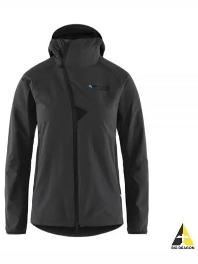 Women's Vanadis 2.0 Wind Stretch Zip-Up Jacket Dark Grey - KLATTERMUSEN - BALAAN 2