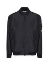 Membrana 3L TC Bomber Jacket Navy - STONE ISLAND - BALAAN 2