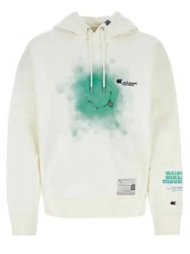 Graphic Print Hoodie White - MAISON MIHARA YASUHIRO - BALAAN 2