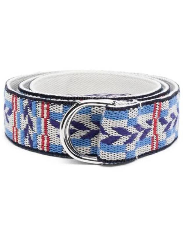 Fringe Jacquard Belt Blue - ISABEL MARANT - BALAAN 1