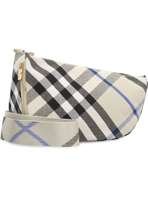 Shield Check Medium Cross Bag Beige - BURBERRY - BALAAN 4