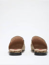 Princetown Jumbo GG Slipper Camel Ebony - GUCCI - BALAAN 7