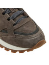 Women's Suede Low Top Sneakers Brown - BRUNELLO CUCINELLI - BALAAN 10