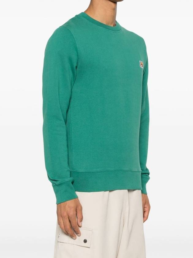 Fox Head Patch Regular Sweatshirt Green - MAISON KITSUNE - BALAAN 6