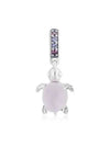 Murano Glass Sea Turtle Dangle Bracelet Charm Pink - PANDORA - BALAAN 4