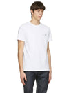 Men's Item Logo Short Sleeve T-Shirt White - A.P.C. - BALAAN 6