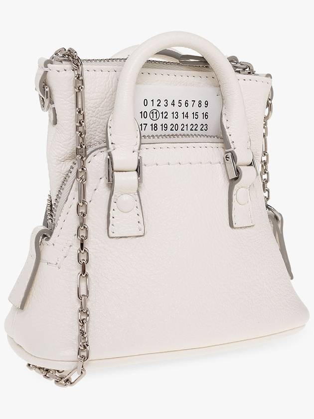 5AC Classic Baby Shoulder Bag White - MAISON MARGIELA - BALAAN 5