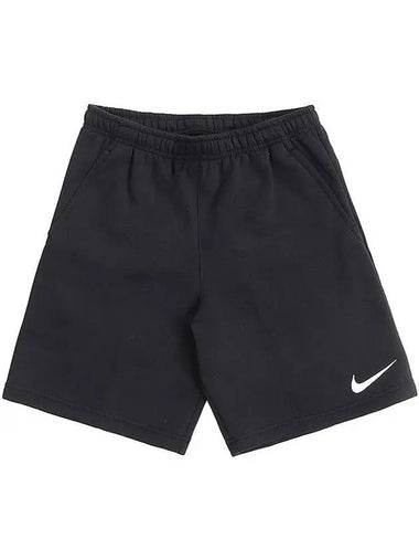 Park Swoosh Logo Shorts Black - NIKE - BALAAN 1