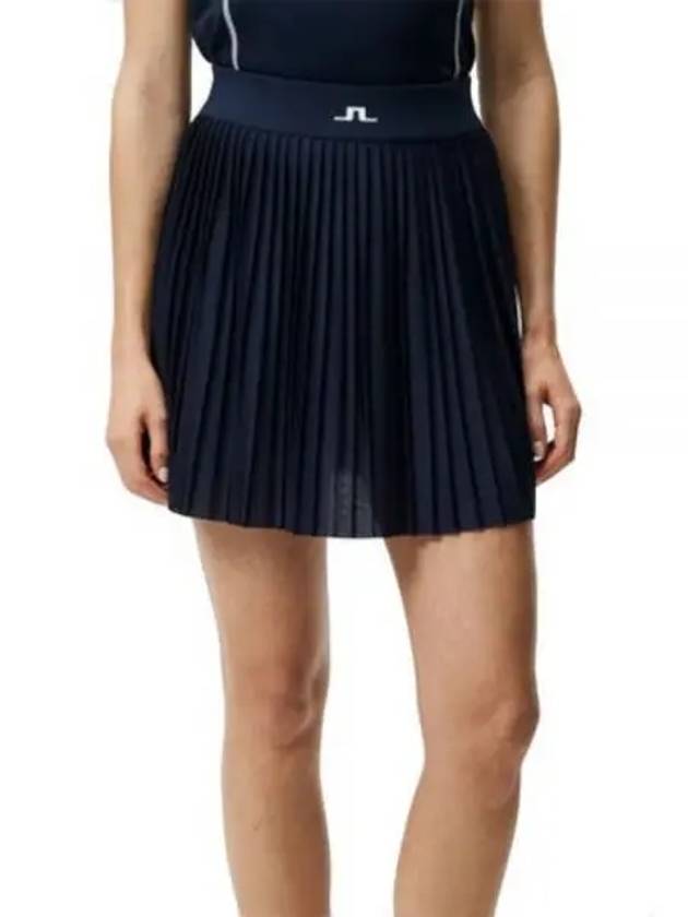 Women's Binx Pleated Skirt Black - J.LINDEBERG - BALAAN 2