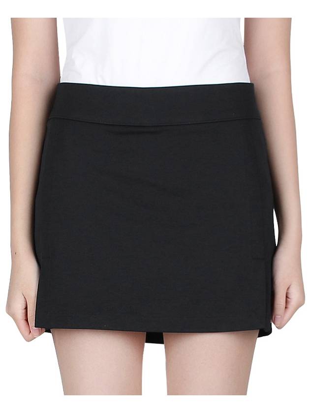 Women's Amelie H Line Skirt Black - J.LINDEBERG - BALAAN 2