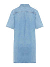 Venezia Short Dress Pale Blue - A.P.C. - BALAAN 3