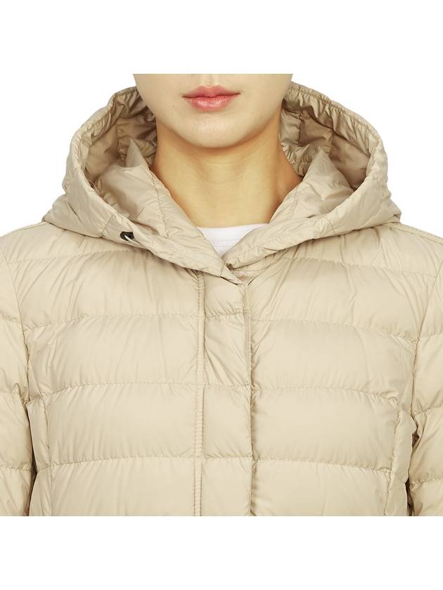 Women's Omega Hooded Long Padding Beige - PARAJUMPERS - BALAAN 9