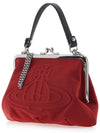 nylon frame tote bag red - VIVIENNE WESTWOOD - BALAAN.