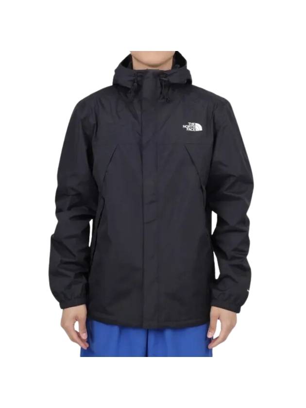 Antora Hooded Jacket Black - THE NORTH FACE - BALAAN 1