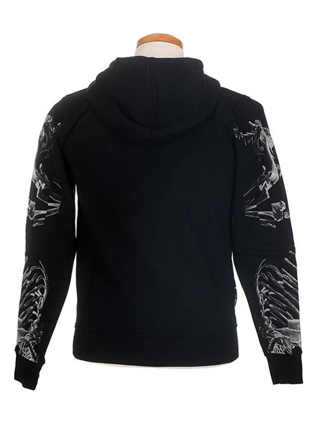 CMBB019 F1600 2077 1008 BOVE HOOD BLACK - MARCELO BURLON - BALAAN 3