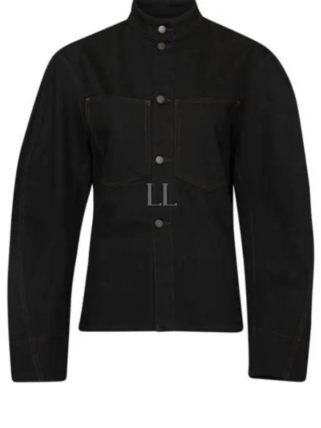 Curved Sleeve Jacket Black - LEMAIRE - BALAAN 2