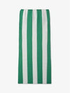 High Waist Striped Midi Skirt White Green CRTWWDRE023PLY0147225 - SUNNEI - BALAAN 1