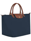 Le Pliage Medium Tote Bag Navy - LONGCHAMP - BALAAN.