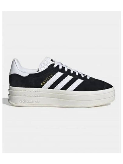 Women's Gazelle Bold Low Top Sneakers Black - ADIDAS - BALAAN 2