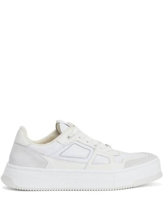 New Arcade Leather Low Top Sneakers White - AMI - BALAAN 1