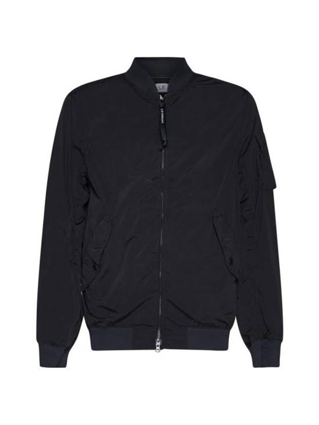 Nycra R Bomber Jacket Black - CP COMPANY - BALAAN 1