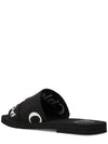 Woody Logo Slide Slippers Black - CHLOE - BALAAN 4