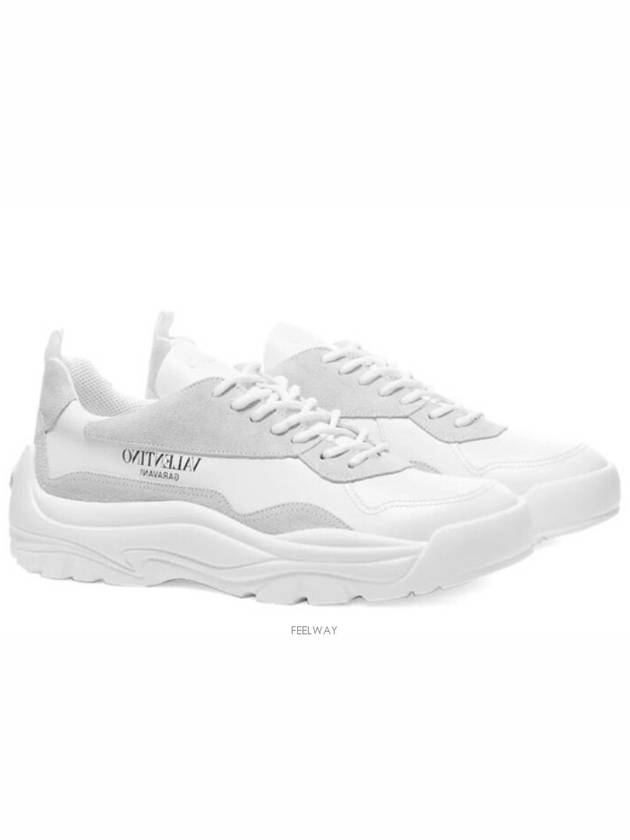 Gumboy Low-Top Sneakers White - VALENTINO - BALAAN 3
