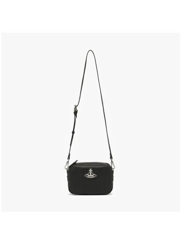 Orb Plaque Camera Cross Bag Black - VIVIENNE WESTWOOD - BALAAN 3