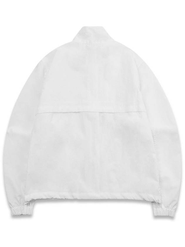 Wapen Windbreaker Jacket Jumper Spin Windbreaker White MCS23WJK 01WH - MACKY - BALAAN 4