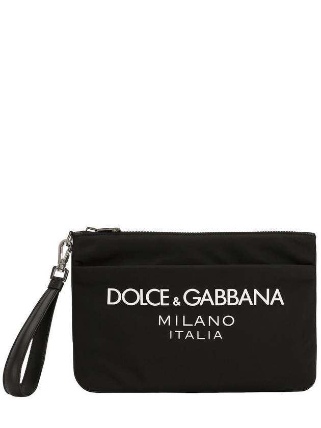 23 fw nylon pouch WITH rubber rise logo Dolce GABBANA BP3259 AG182 8B956 B0230516849 - DOLCE&GABBANA - BALAAN 2