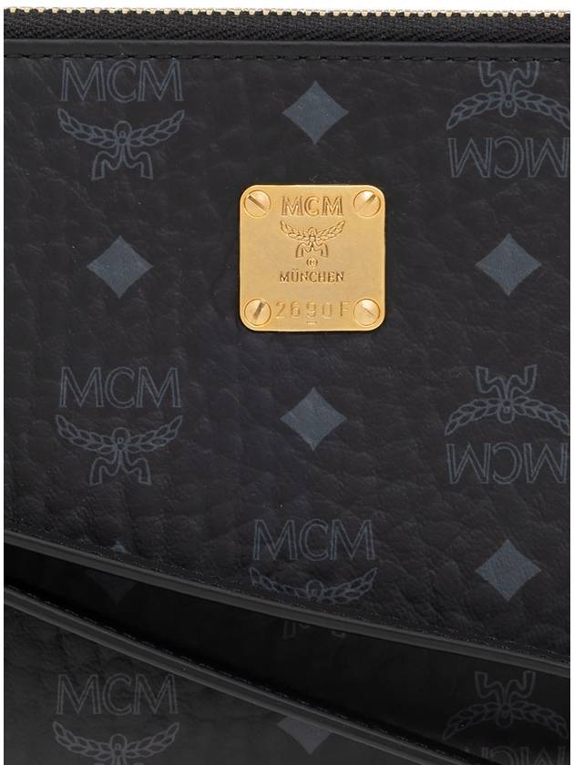 MCM Wallet With Monogram, Women's, Black - MCM - BALAAN 6