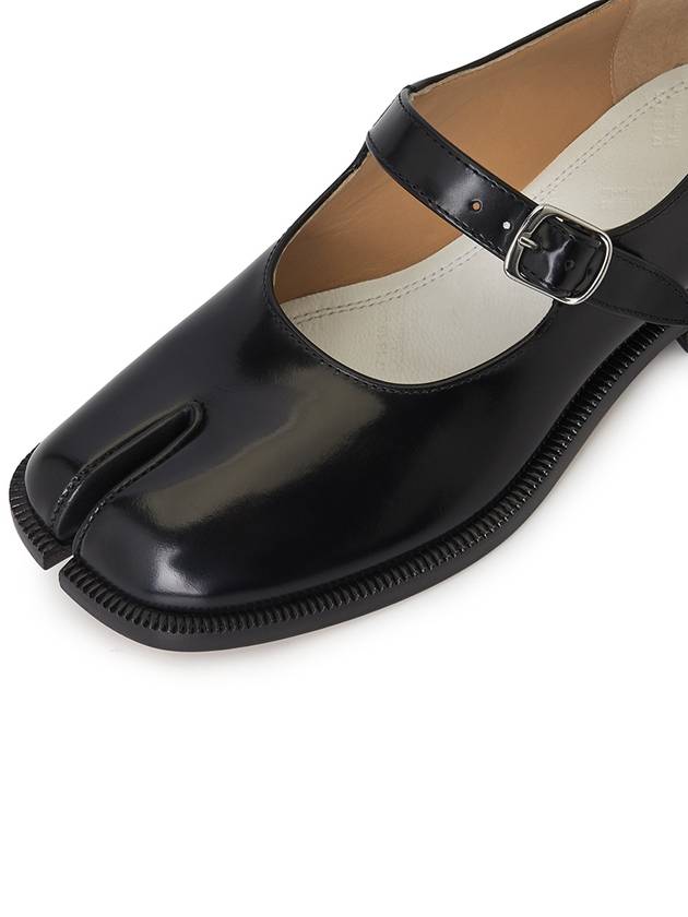 Tabi Mary Jane Flat Black - MAISON MARGIELA - BALAAN 8