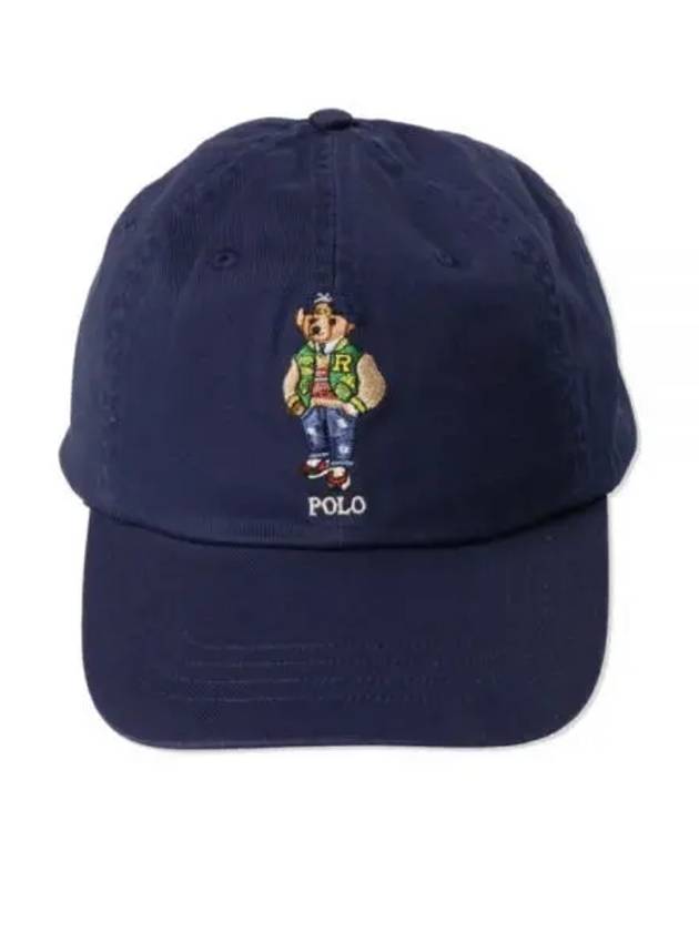 Polo Bear Embroid Ball Cap Navy - POLO RALPH LAUREN - BALAAN 2