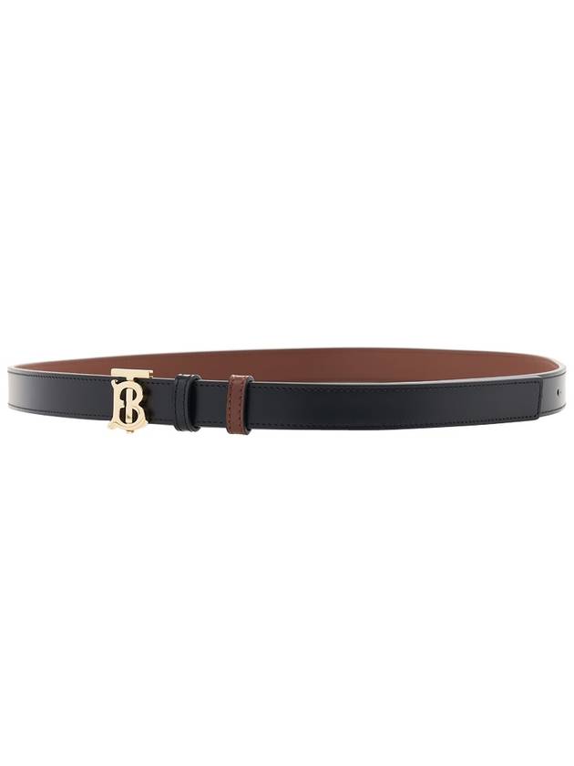 TB Reversible Leather Belt Black Tan - BURBERRY - BALAAN 6