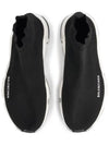 Speed Trainer  High Top Sneakers Black White - BALENCIAGA - BALAAN 4