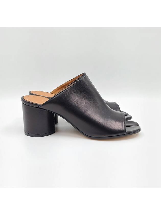 Women's Mule Sandals Heel Black - MAISON MARGIELA - BALAAN.