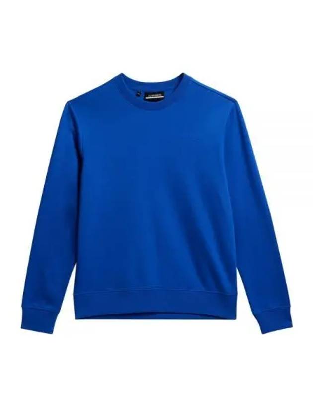 Alpha Crew Neck Sweatshirt Club Blue - J.LINDEBERG - BALAAN 2