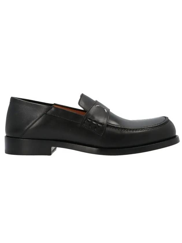 Stitched Camden Loafers Black - MAISON MARGIELA - BALAAN 1