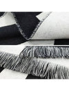 Big Logo Scarf Black - BURBERRY - BALAAN 5