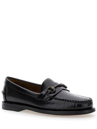 'Joe' Black Pull-On Loafers With Horsebit Detail In Leather Man - SEBAGO - BALAAN 2