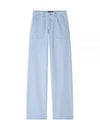 Women's Seaside Straight Jeans Light Blue - A.P.C. - BALAAN 2