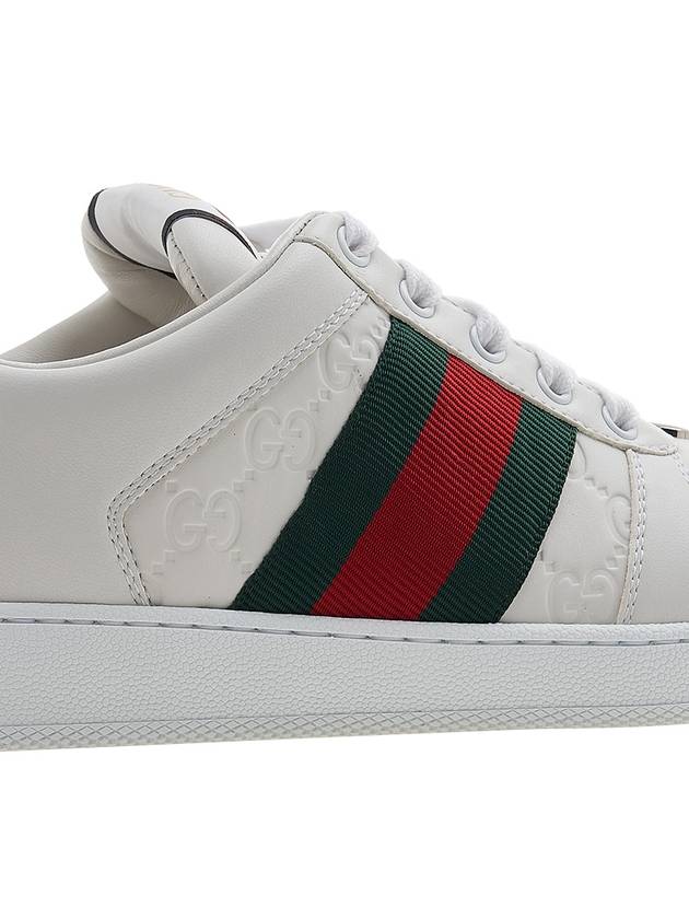 Screener Low Top Sneakers White - GUCCI - BALAAN 11