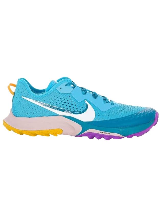 Air Zoom Terra Kiger 7 Low Top Sneakers Turquoise Blue - NIKE - BALAAN 1