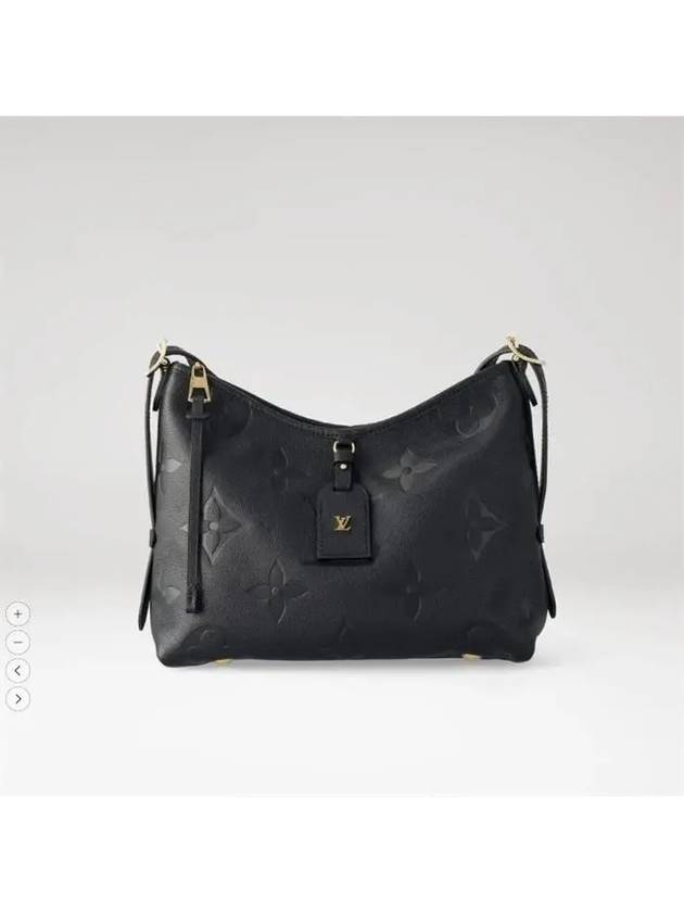 Women's Carryall PM Monogram Shoulder Bag Black - LOUIS VUITTON - BALAAN 3