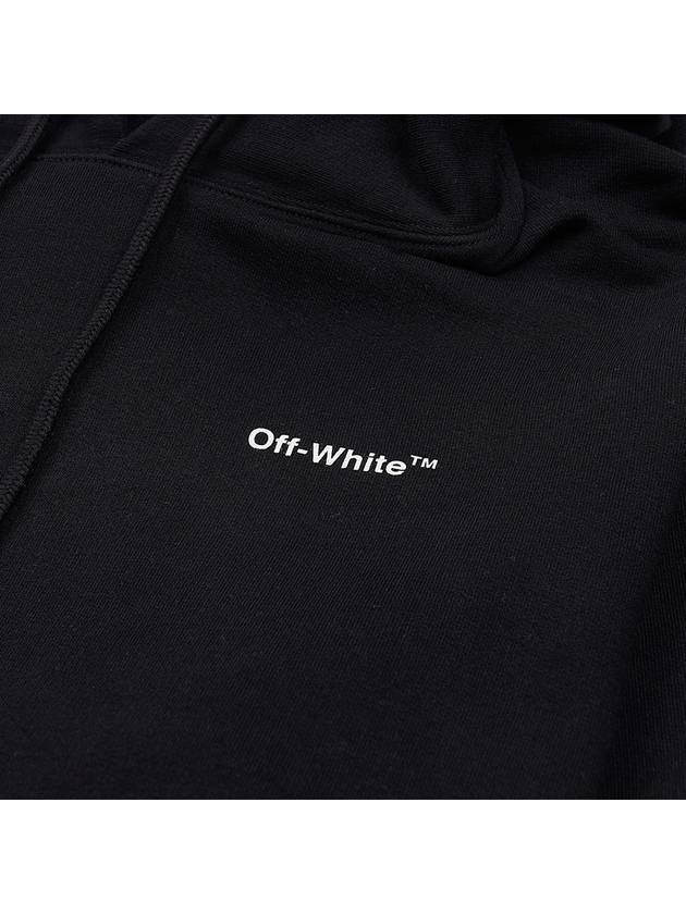 Caravaggio Print Drawstring Hoodie Black - OFF WHITE - BALAAN 6