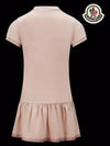 Kids Polo Shirt Dress One Piece Powder Pink 8I00011 8496F 514 8A 10A - MONCLER - BALAAN 3