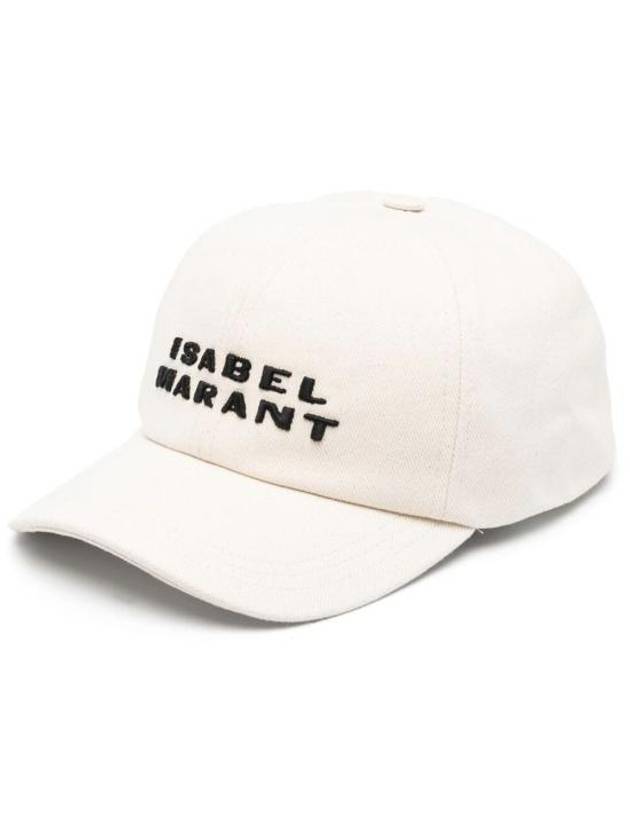 Tyron Logo Ball Cap Ivory - ISABEL MARANT - BALAAN 2