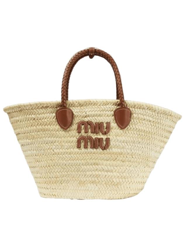 Palmetto Tote Bag 5BG212 2DDH F0A5T MLO - MIU MIU - BALAAN 1