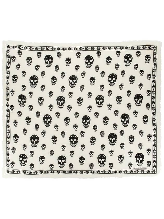 23 ss Classic Skull Scarf 5577173222Q9260 B0040203425 - ALEXANDER MCQUEEN - BALAAN 2