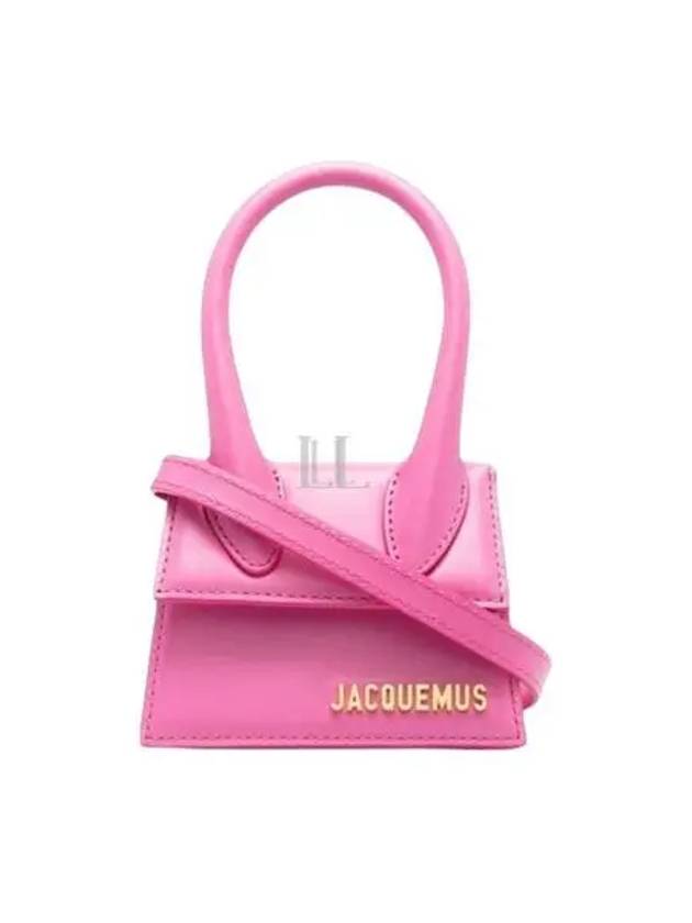 Le Chiquito Signature Mini Tote Bag Neon Pink - JACQUEMUS - BALAAN 2